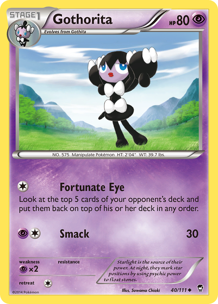 Gothorita (40/111) [XY: Furious Fists] | Good Games Cannington