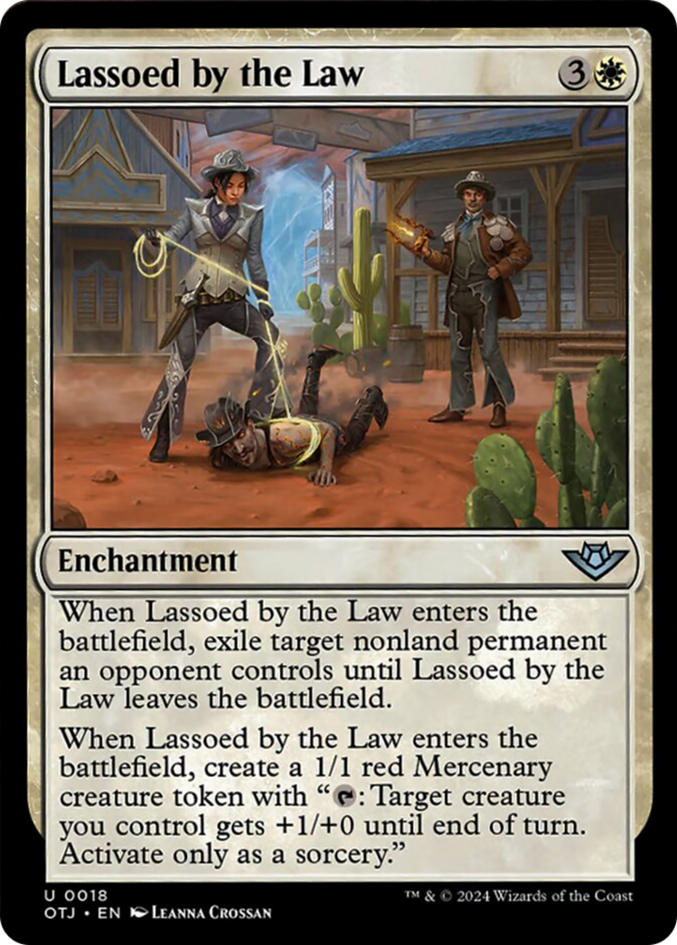 Lassoed by the Law [Outlaws of Thunder Junction] | Good Games Cannington