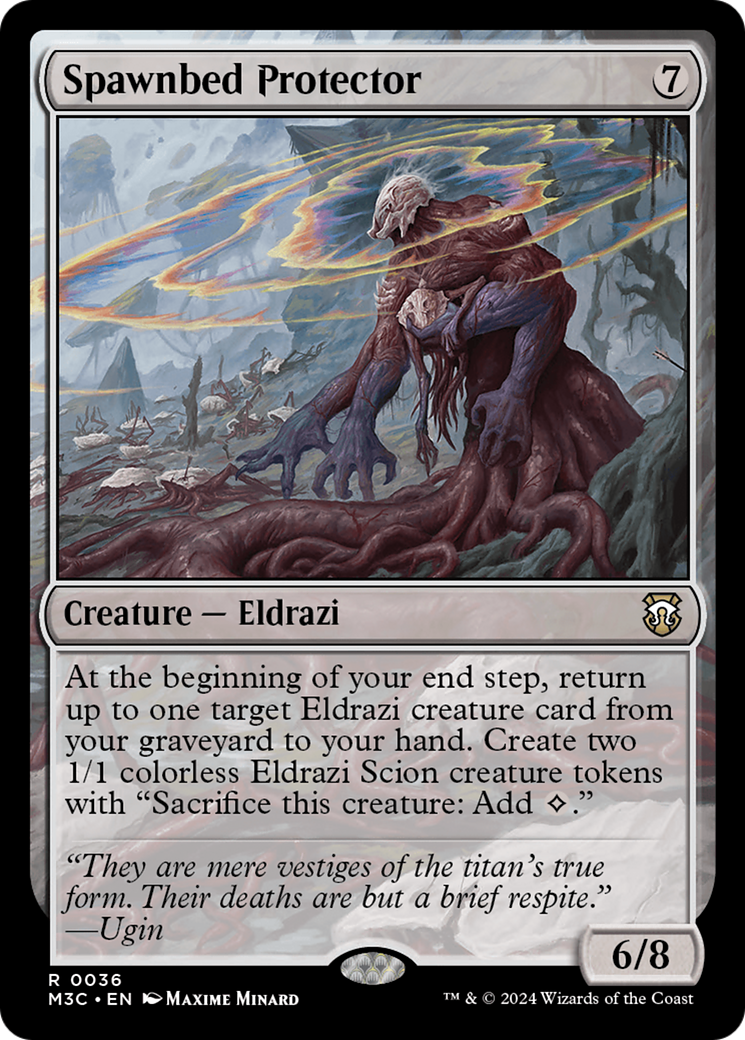 Spawnbed Protector [Modern Horizons 3 Commander] | Good Games Cannington