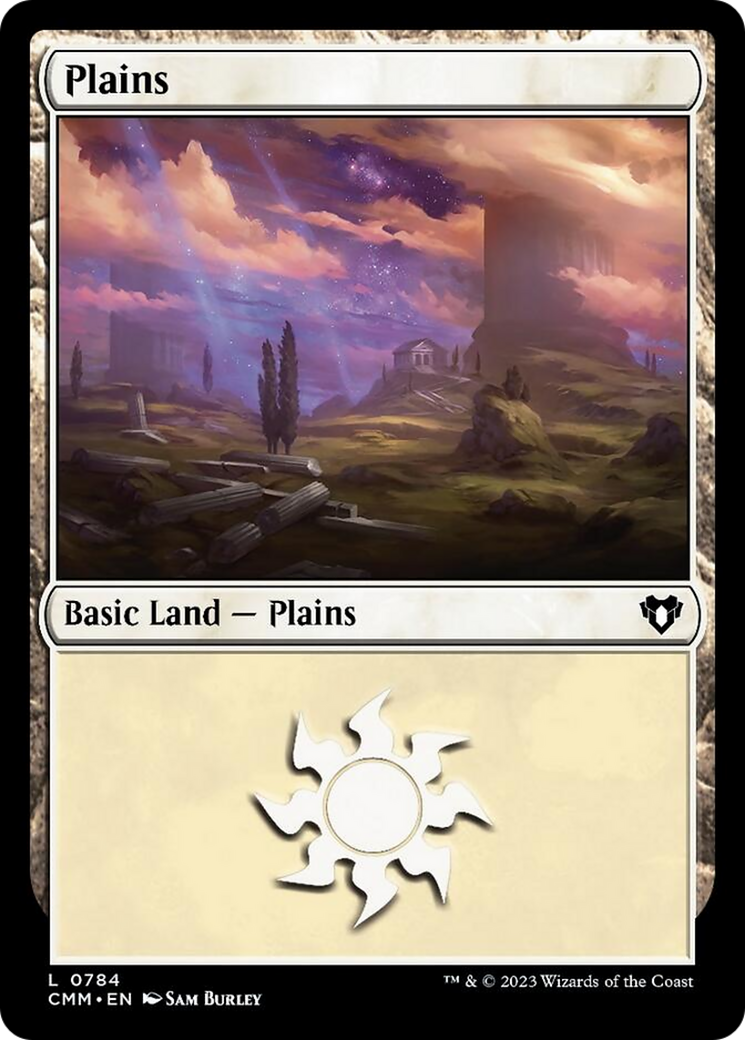 Plains (784) [Commander Masters] | Good Games Cannington