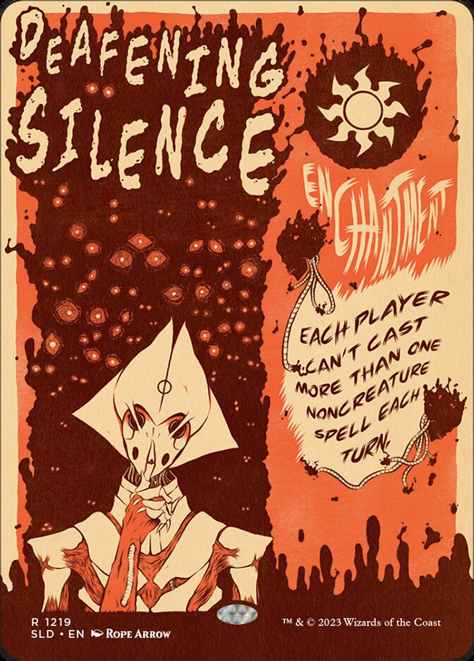 Deafening Silence [Secret Lair Drop Series] | Good Games Cannington