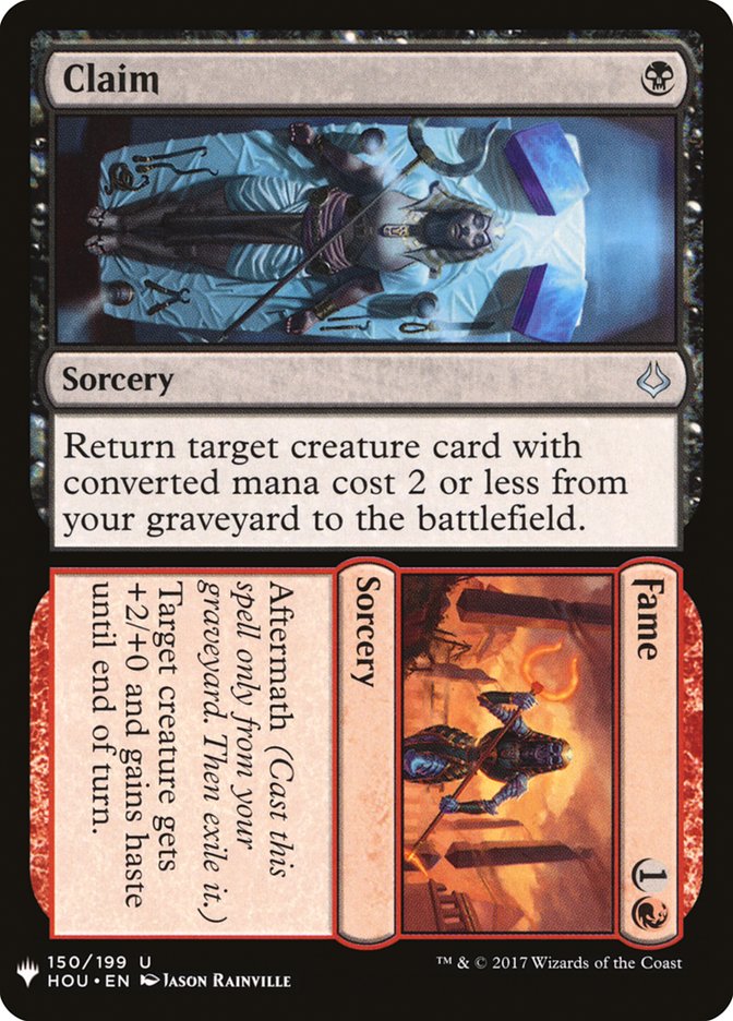 Claim // Fame [Mystery Booster] | Good Games Cannington