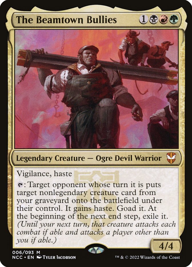 The Beamtown Bullies 6 (Commander: Streets of New Capenna)  - Foil | Good Games Cannington