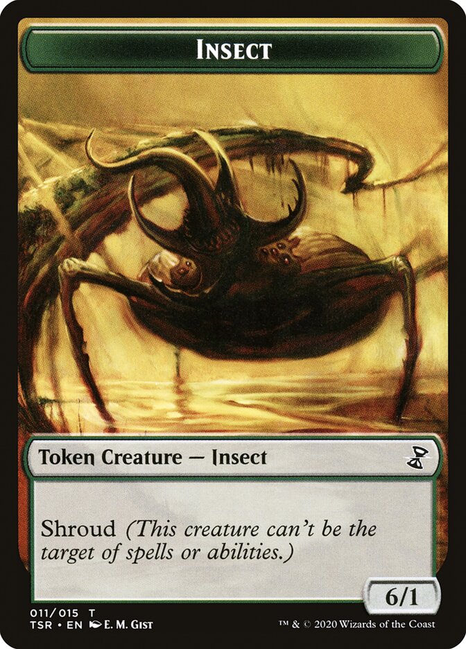 Insect Token [Time Spiral Remastered Tokens] | Good Games Cannington