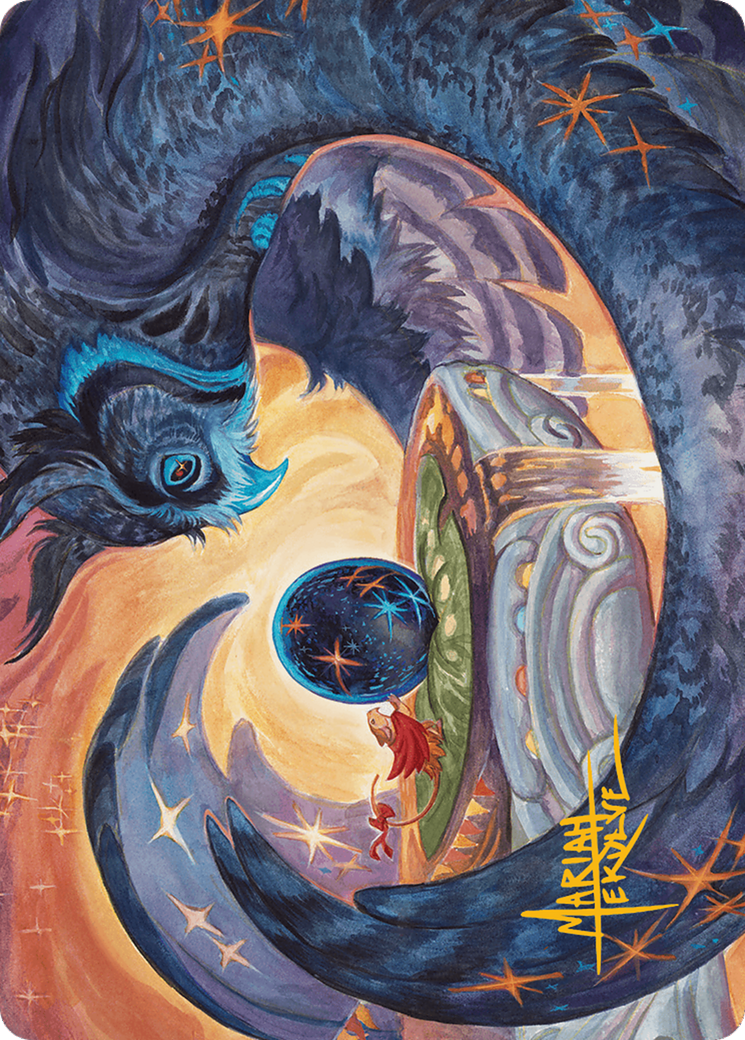 Dawn's Truce Art Card (Gold-Stamped Signature) [Bloomburrow Art Series] | Good Games Cannington