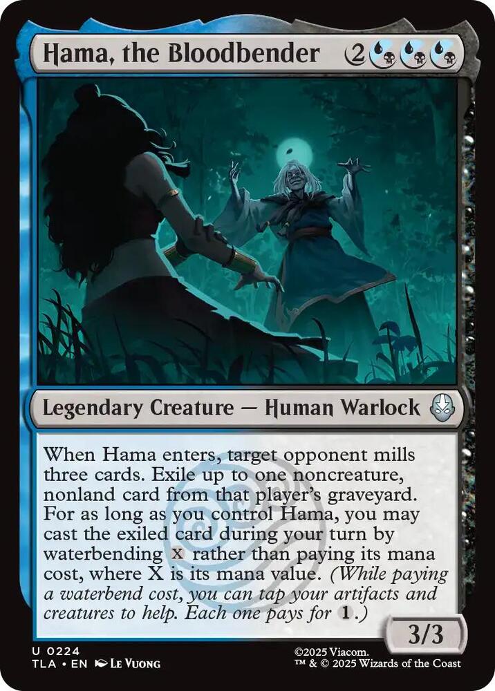 Hama the Bloodbender 224 (Avatar: The Last Airbender)  - Foil | Good Games Cannington