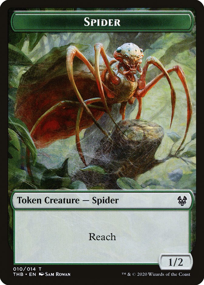 Spider Token [Theros Beyond Death Tokens] | Good Games Cannington