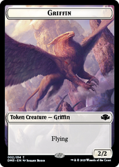 Goblin // Griffin Double-Sided Token [Dominaria Remastered Tokens] | Good Games Cannington