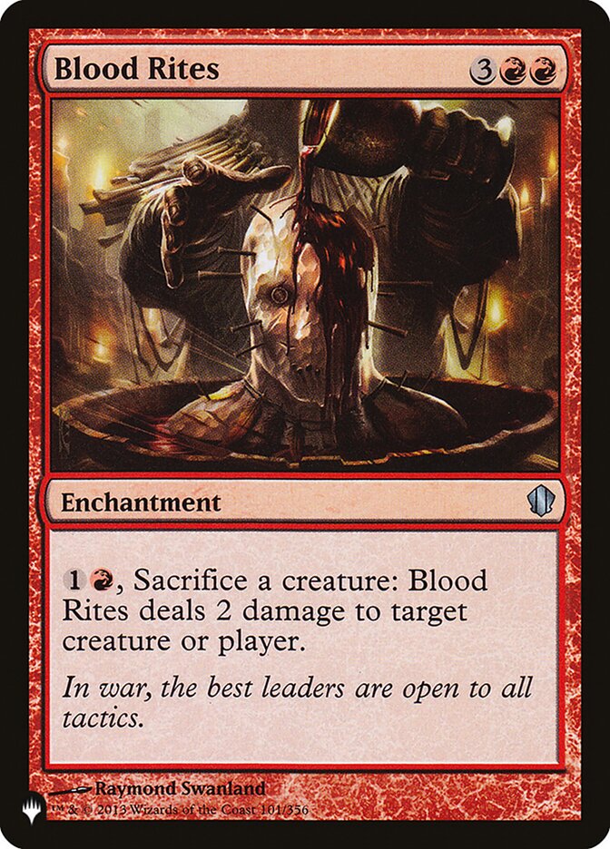 Blood Rites [The List] | Good Games Cannington