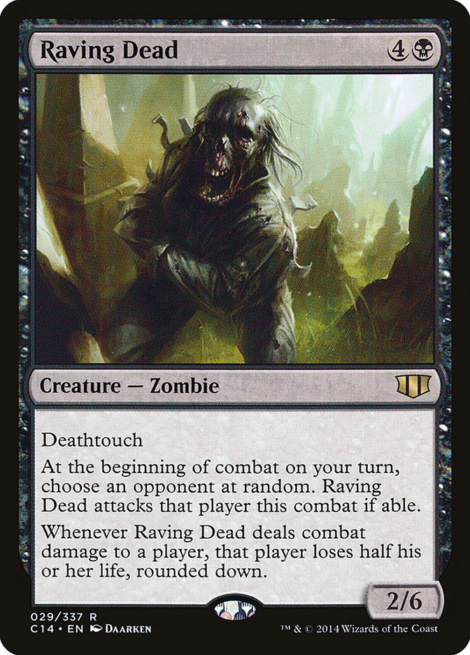 Raving Dead 29/337 (Commander 2014)  | Good Games Cannington