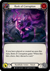 Reek of Corruption (Yellow) [EVR114] (Everfest)  1st Edition Rainbow Foil | Good Games Cannington