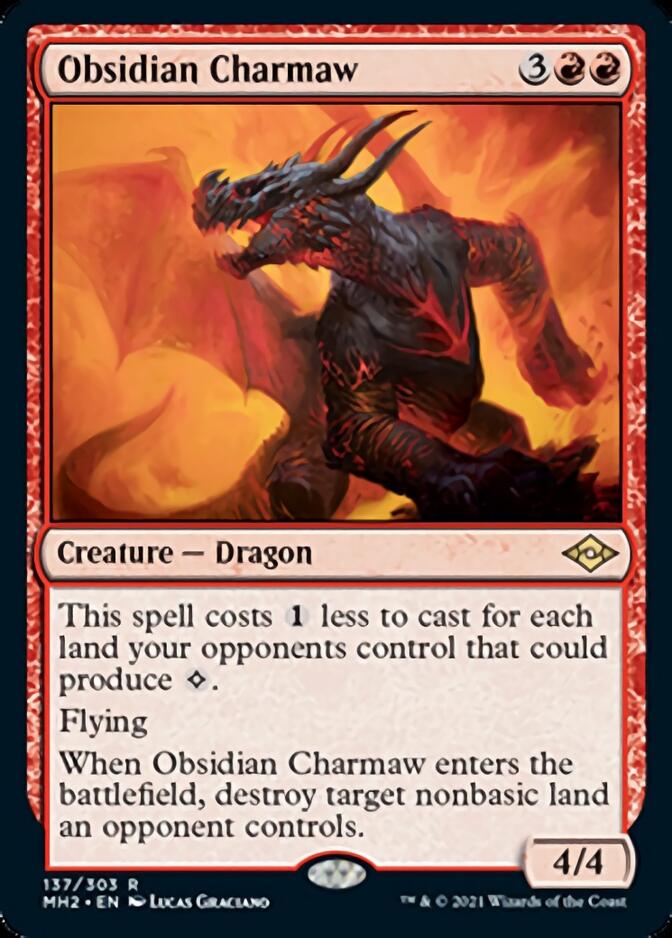 Obsidian Charmaw [Modern Horizons 2] | Good Games Cannington