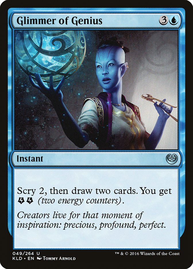 Glimmer of Genius [Kaladesh] | Good Games Cannington