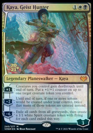 Kaya, Geist Hunter [Innistrad: Crimson Vow Prerelease Promos] | Good Games Cannington