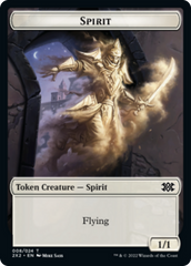Cat Dragon // Spirit (008) Double-Sided Token [Double Masters 2022 Tokens] | Good Games Cannington