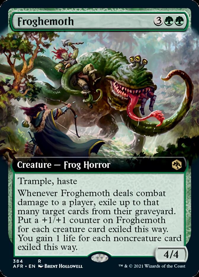 Froghemoth (Extended Art) [Dungeons & Dragons: Adventures in the Forgotten Realms] | Good Games Cannington