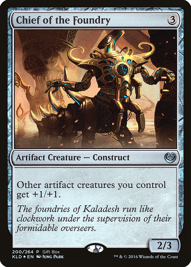 Chief of the Foundry (Gift Pack) [Kaladesh Promos] | Good Games Cannington