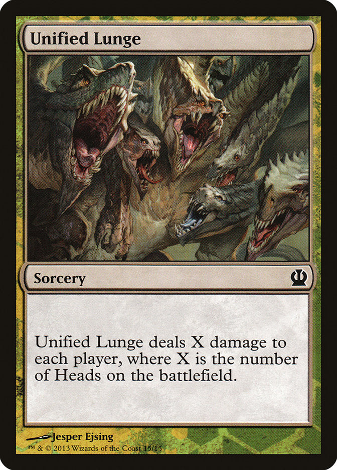 Unified Lunge [Theros Face the Hydra] | Good Games Cannington