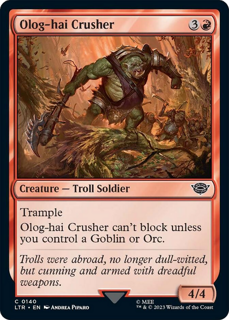 Olog-hai Crusher [The Lord of the Rings: Tales of Middle-Earth] | Good Games Cannington