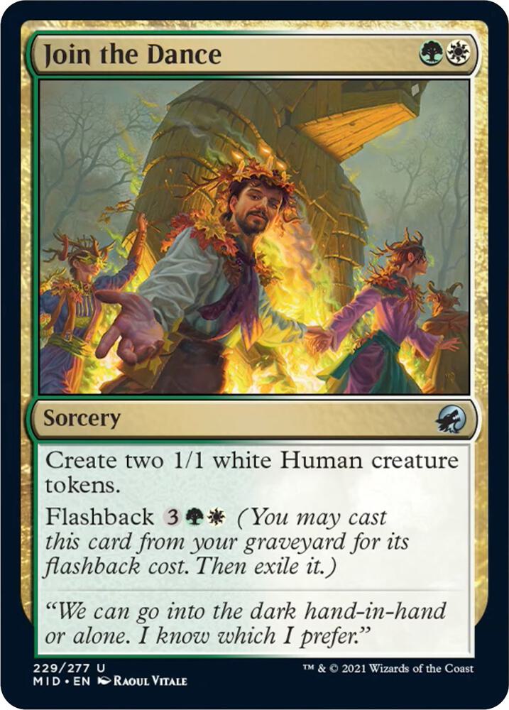 Join the Dance 229/277 (Innistrad: Midnight Hunt)  - Foil | Good Games Cannington