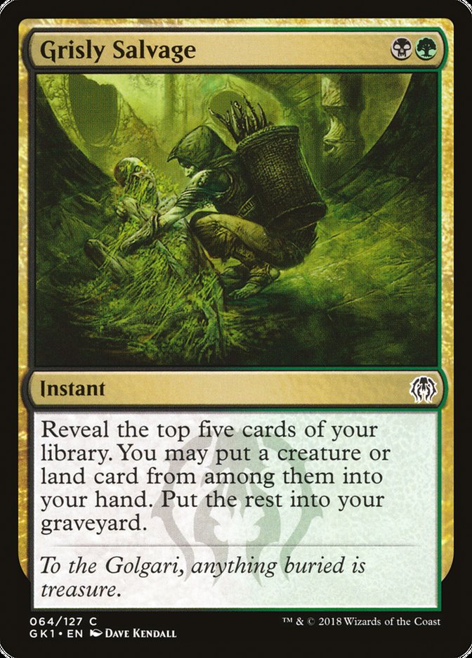 Grisly Salvage [Guilds of Ravnica Guild Kit] | Good Games Cannington