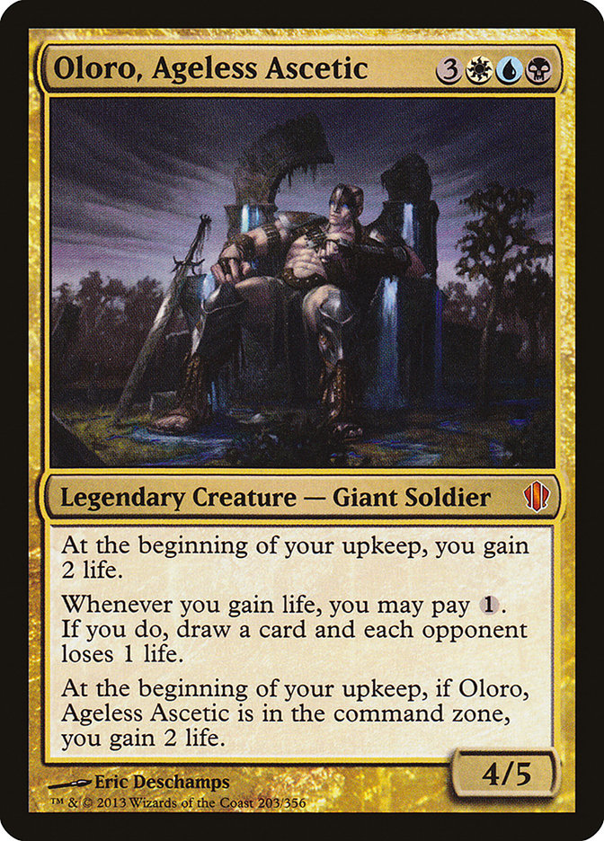 Oloro, Ageless Ascetic 203 (Commander 2013)  | Good Games Cannington