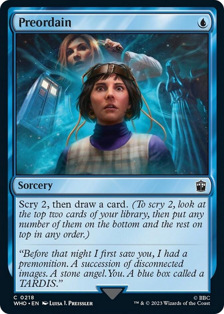 Preordain [Doctor Who] | Good Games Cannington