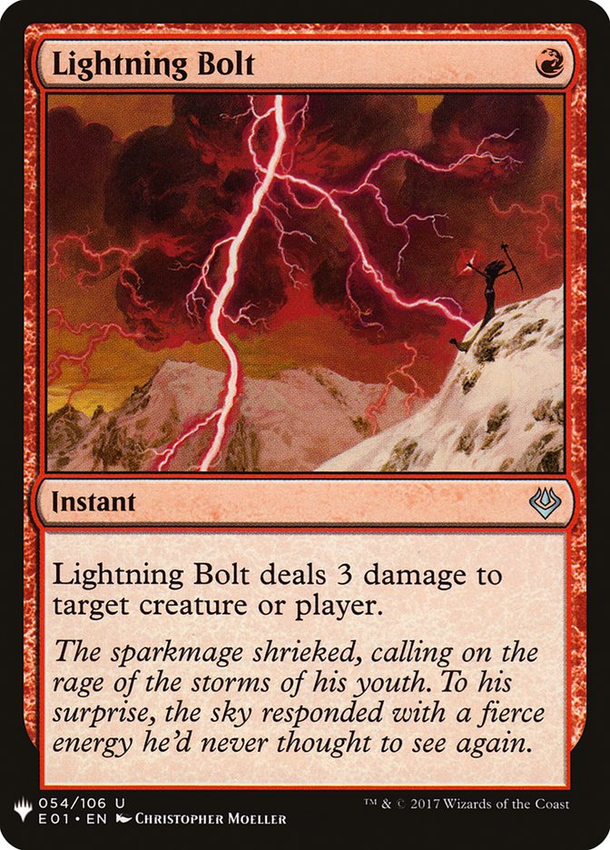 Lightning Bolt [Mystery Booster] | Good Games Cannington
