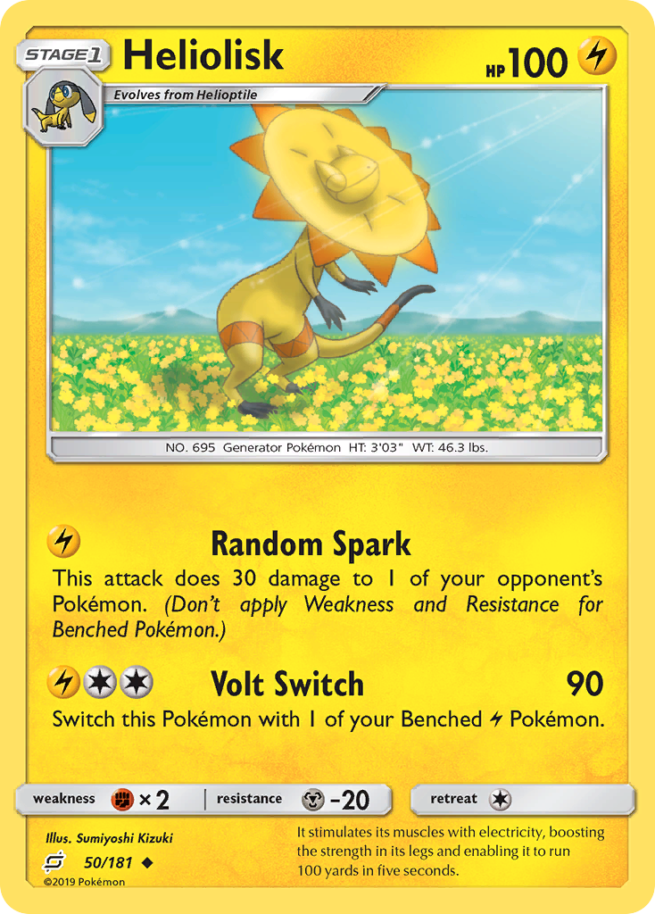 Heliolisk (50/181) [Sun & Moon: Team Up] | Good Games Cannington
