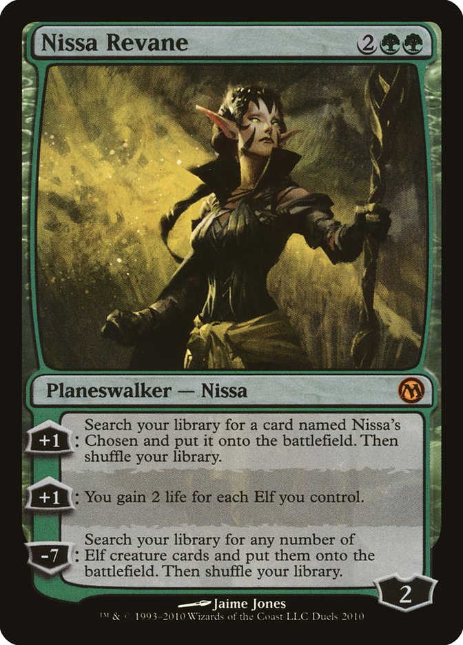 Nissa Revane (Duels of the Planeswalkers Promos) [Duels of the Planeswalkers Promos 2010] | Good Games Cannington