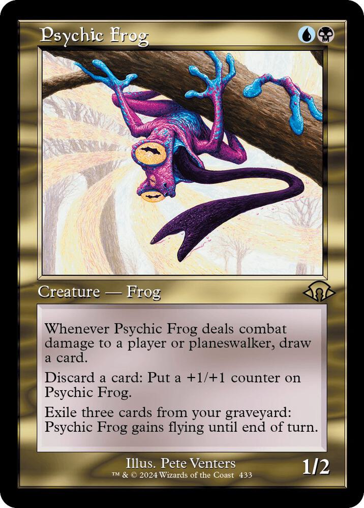 Psychic Frog 433 (Modern Horizons 3)  - Retro | Good Games Cannington