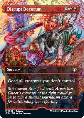 Disrupt Decorum 1067 (Launch Party & Release Event Promos)  - Foil | Good Games Cannington