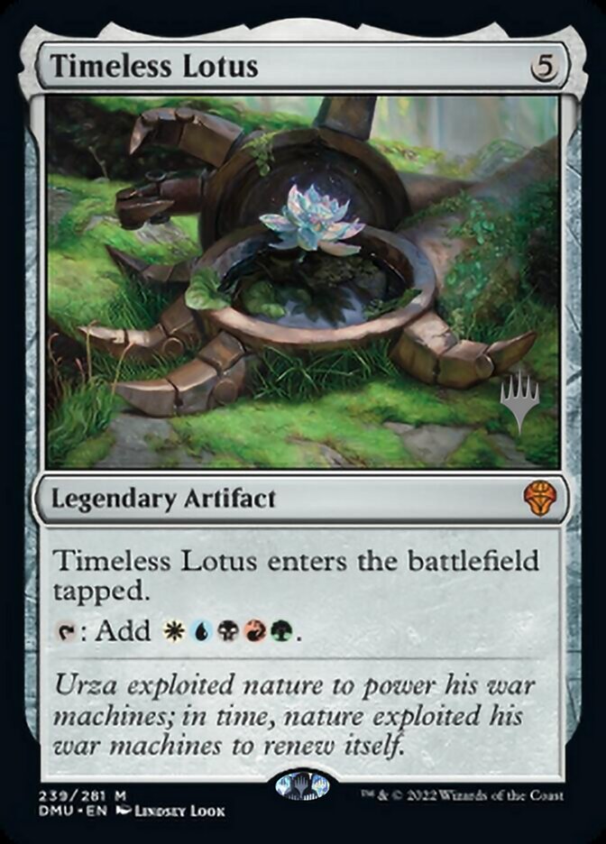 Timeless Lotus (Promo Pack) [Dominaria United Promos] | Good Games Cannington
