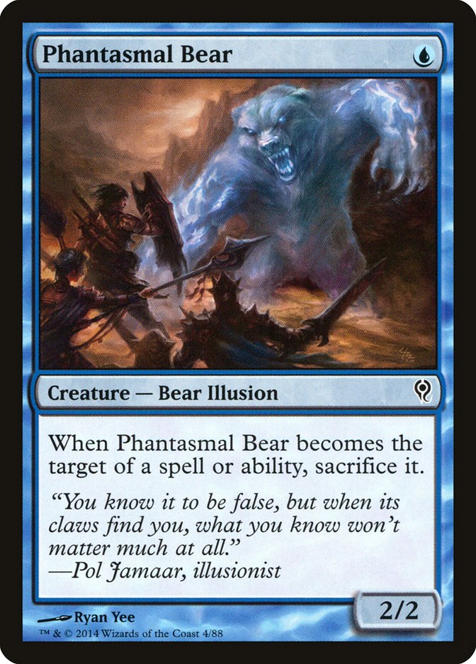 Phantasmal Bear [Duel Decks: Jace vs. Vraska] | Good Games Cannington