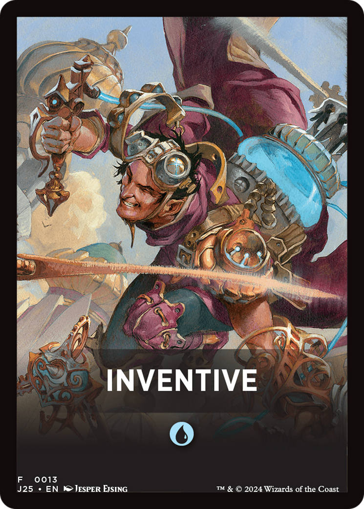 Inventive Theme Card [Foundations Jumpstart Front Cards] | Good Games Cannington