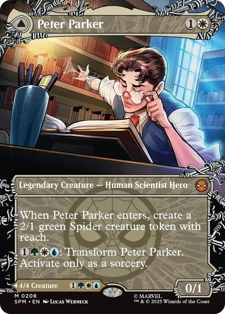 Peter Parker // Amazing Spider-Man 208/198 (Marvel's Spider-Man)  - Showcase | Good Games Cannington