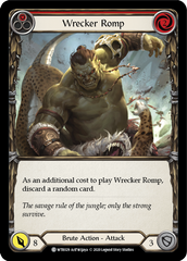 Wrecker Romp (Red) [U-WTR029] (Welcome to Rathe Unlimited)  Unlimited Rainbow Foil | Good Games Cannington