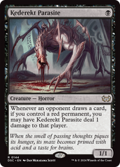 Kederekt Parasite [Duskmourn: House of Horror Commander] | Good Games Cannington