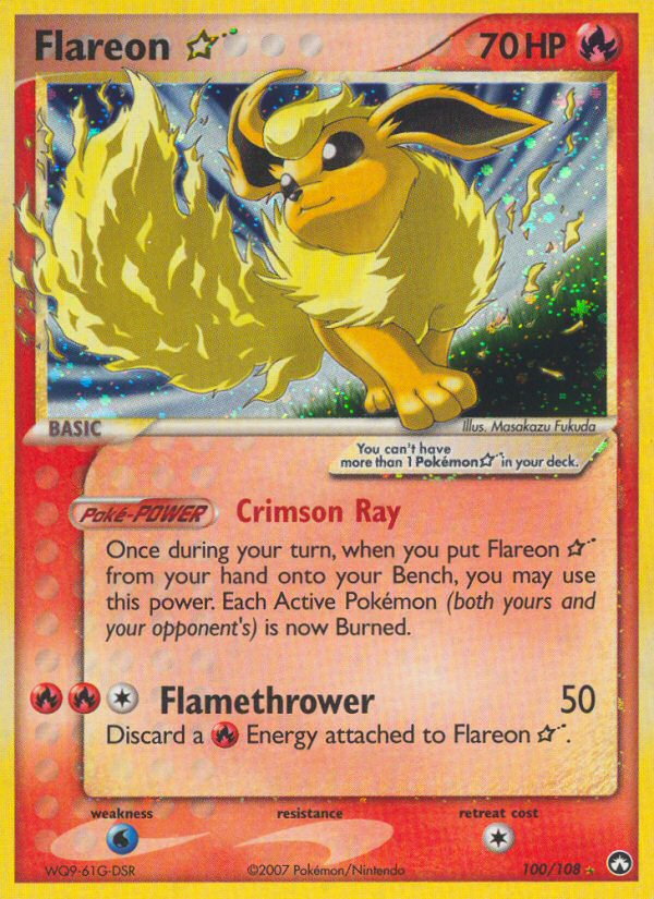 Flareon Star (100/108) [EX: Power Keepers] | Good Games Cannington
