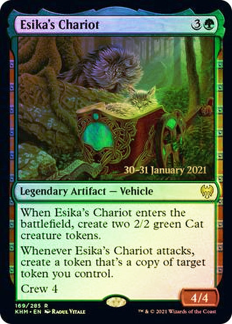 Esika's Chariot [Kaldheim Prerelease Promos] | Good Games Cannington