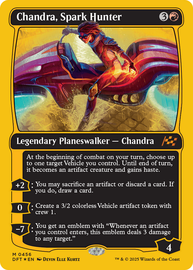 Chandra, Spark Hunter (First-Place Foil) [Aetherdrift] | Good Games Cannington