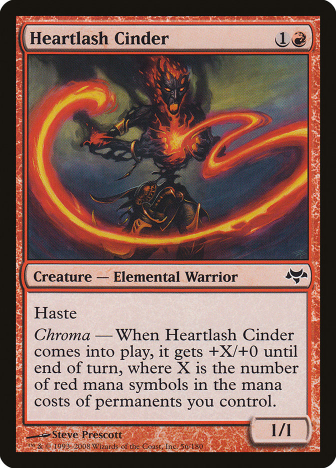 Heartlash Cinder 56/180 (Eventide)  | Good Games Cannington