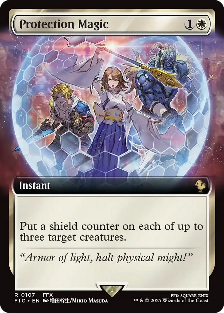 Protection Magic (Extended Art) [FINAL FANTASY Commander] | Good Games Cannington