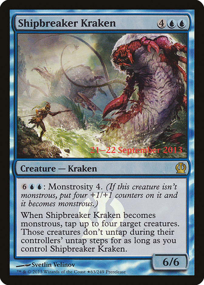 Shipbreaker Kraken [Theros Prerelease Promos] | Good Games Cannington