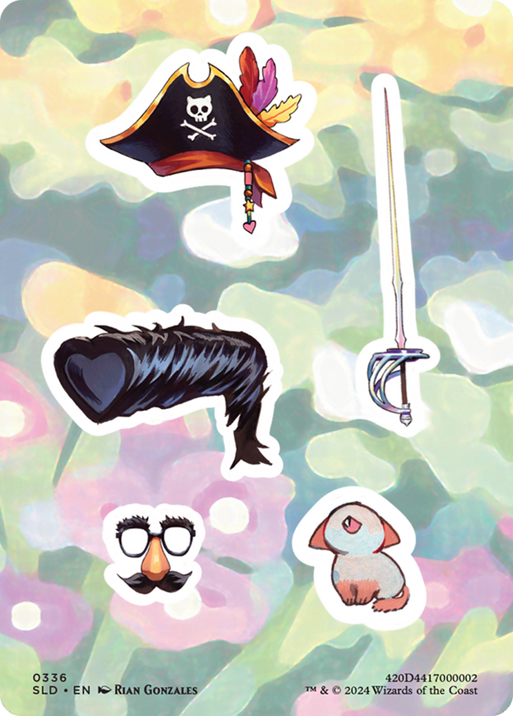 Sticker Sheet (0336) [Secret Lair Drop Series] | Good Games Cannington