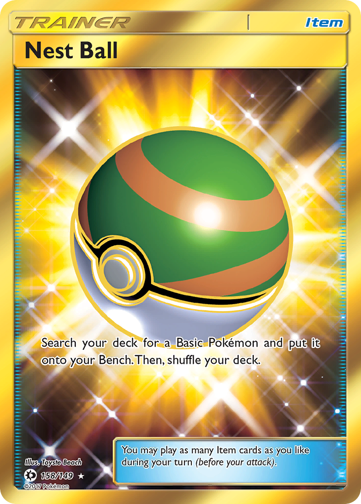 Nest Ball (158/149) [Sun & Moon: Base Set] | Good Games Cannington