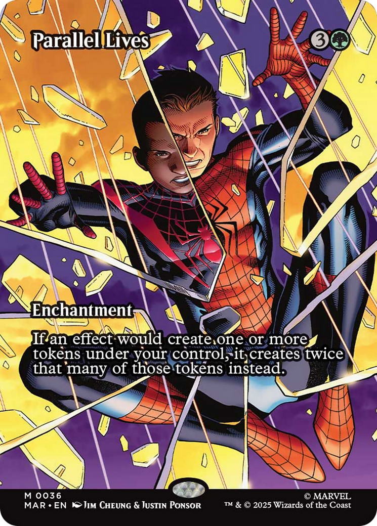 Parallel Lives (Borderless) [Marvel's Spider-Man: Eternal-Legal] | Good Games Cannington