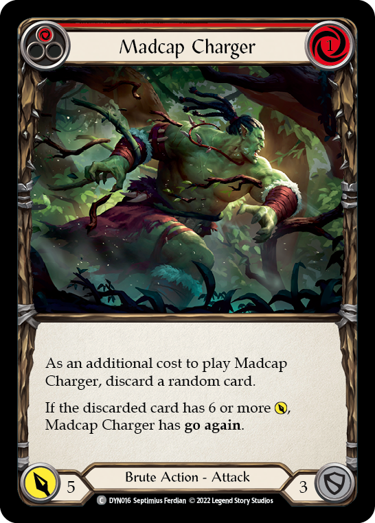 Madcap Charger (Red) [DYN016] (Dynasty) | Good Games Cannington
