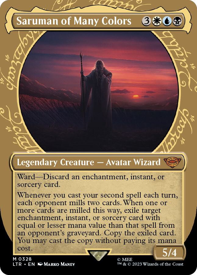 Saruman of Many Colors 328 (Universes Beyond: The Lord of the Rings: Tales of Middle-earth)  - Showcase | Good Games Cannington