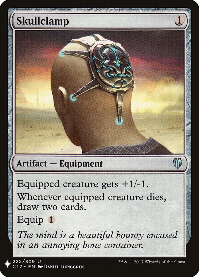 Skullclamp [Mystery Booster] | Good Games Cannington